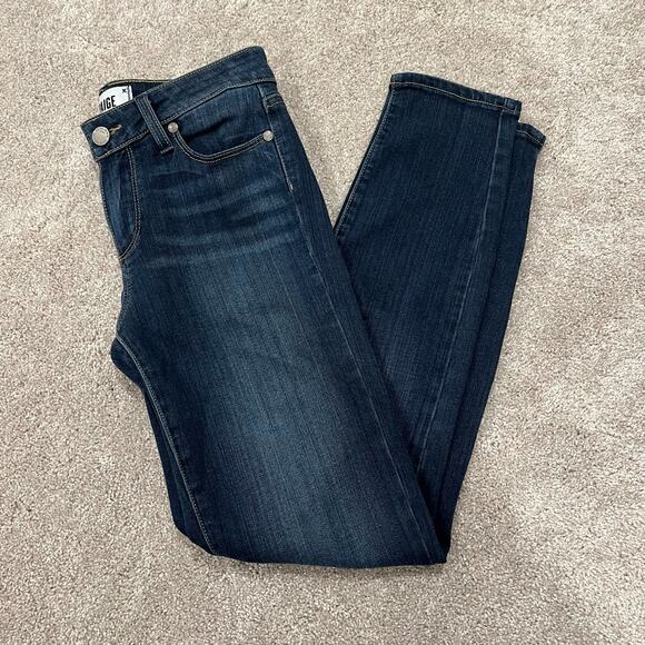Paige Women's Verdugo Ankle Skinny Jean Dark Wash‎ Size 27 - Picture 1 of 12